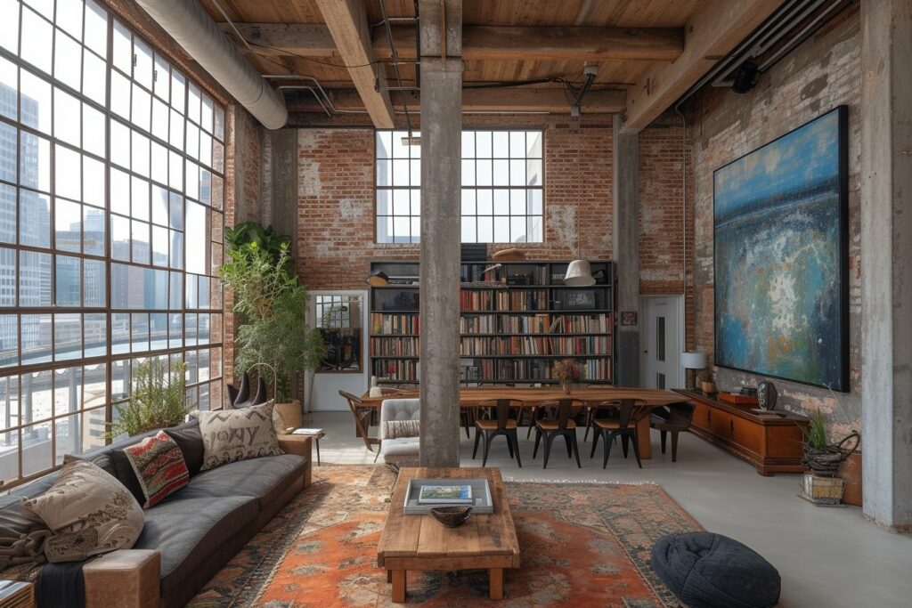 Loft industriel : un espace unique et tendance - Maison Astuce