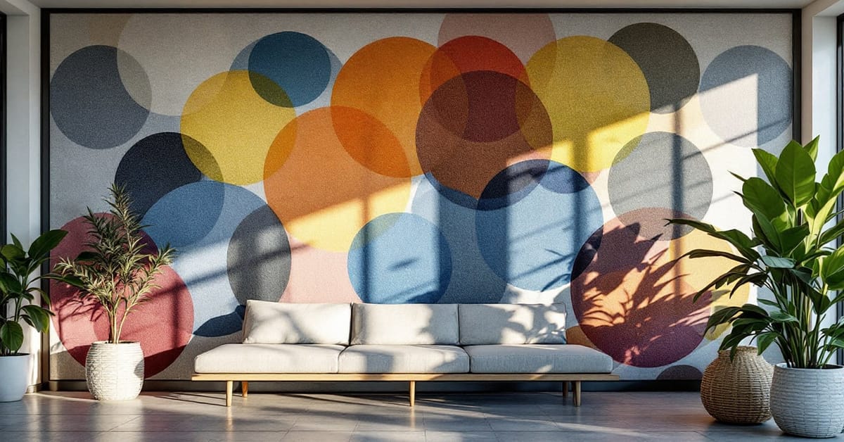 Décoration murale extérieur : mur de façade habillé avec des éléments décoratifs modernes