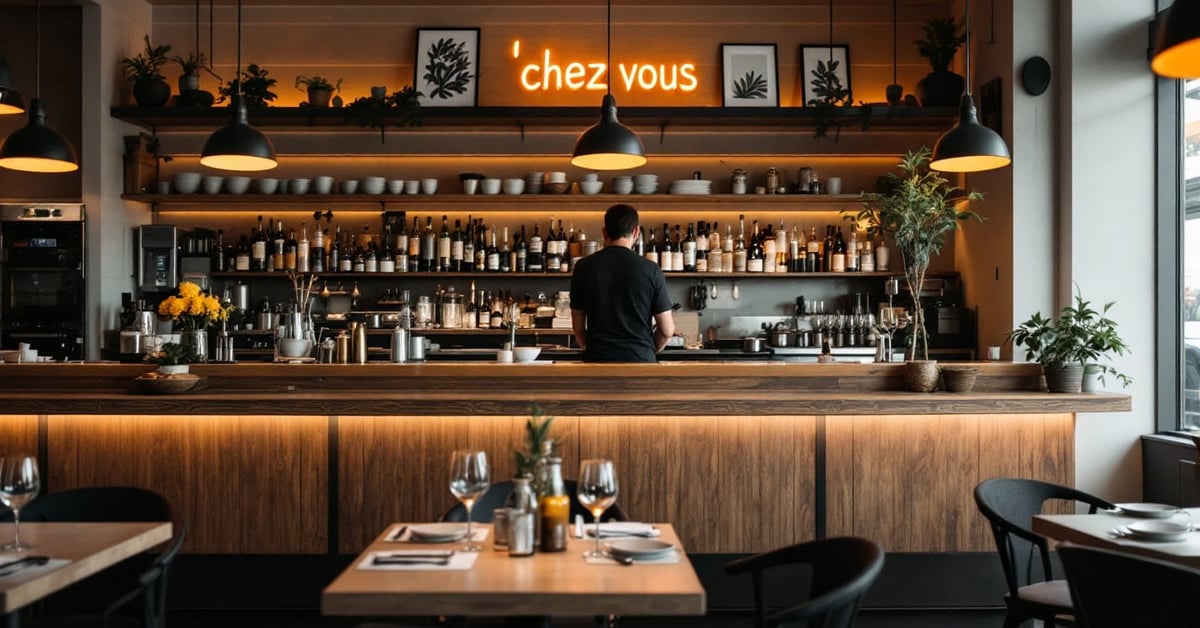 Repas convivial chez l'habitant dans un cadre chaleureux – restaurant Chez Vous