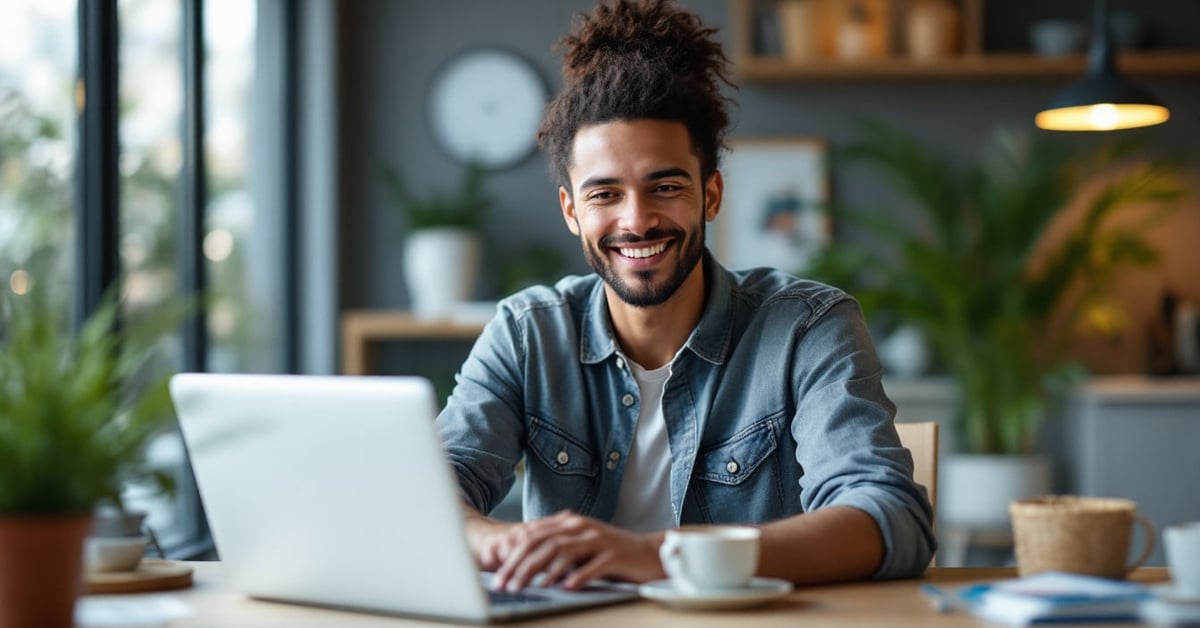 Espace de travail professionnel moderne pour créer son environnement pro personnel